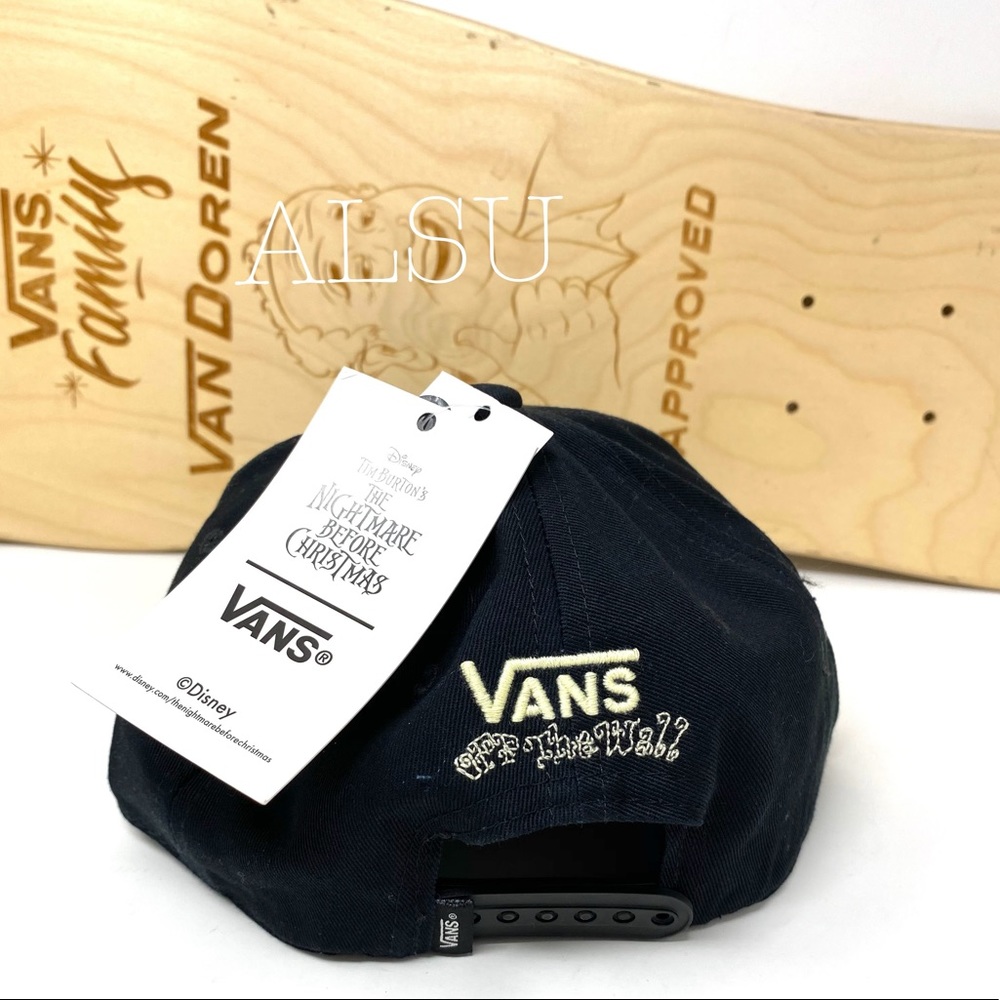 VANS Nightmare before Christmas Cap Sketchy Jack VN0A45EHTA6 - Picture 3 of 9